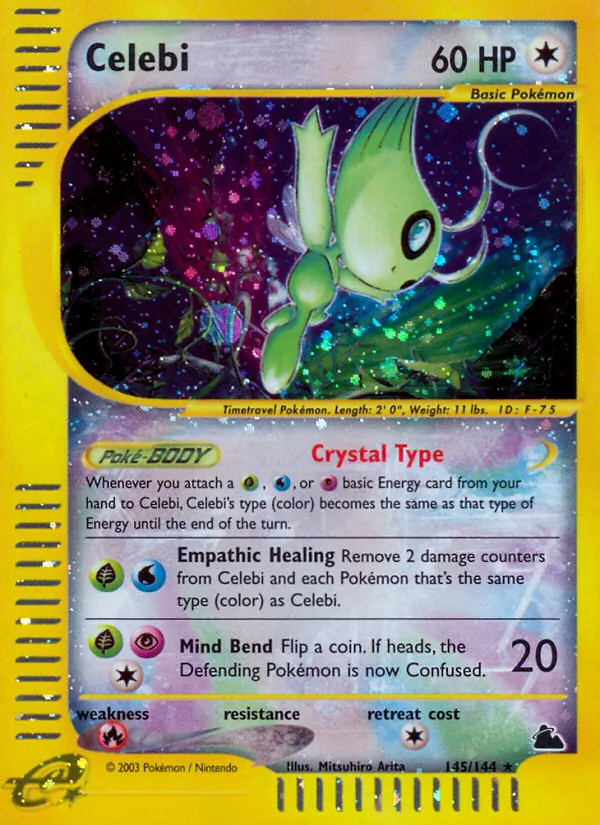 Celebi (Skyridge #145/144)