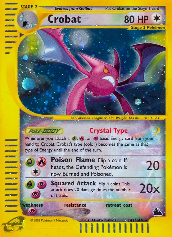 Crobat (Skyridge #147/144)