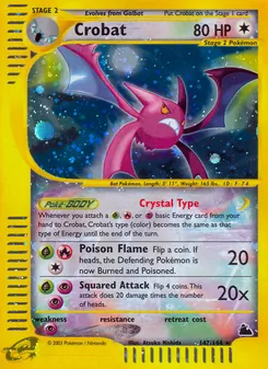 Crobat (Skyridge #147/144)