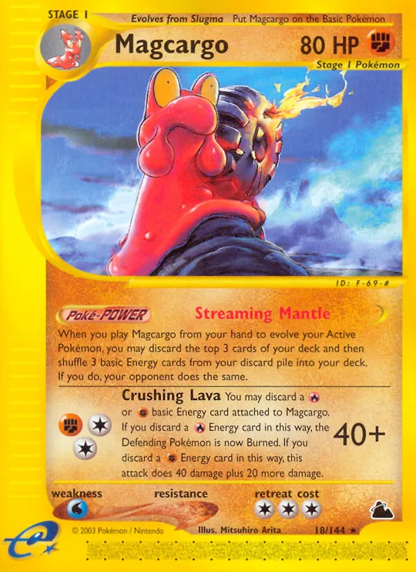 Magcargo (Skyridge #18/144)