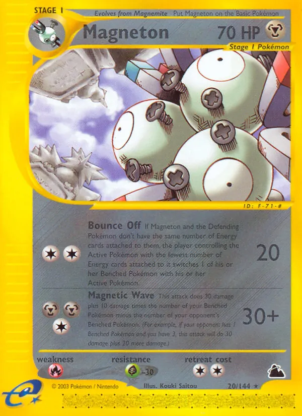 Magneton (Skyridge #20/144)