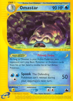 Omastar (Skyridge #23/144)