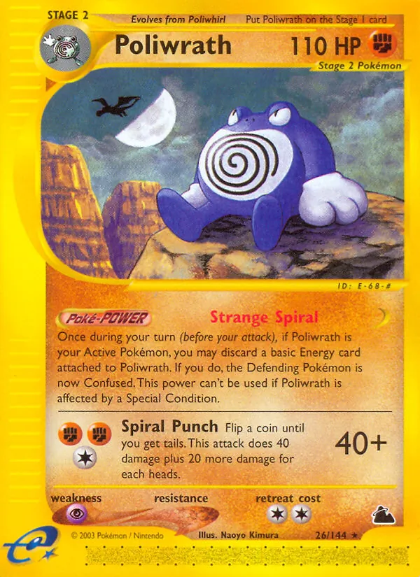 Poliwrath (Skyridge #26/144)