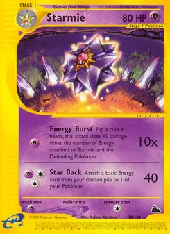Starmie (Skyridge #30/144)