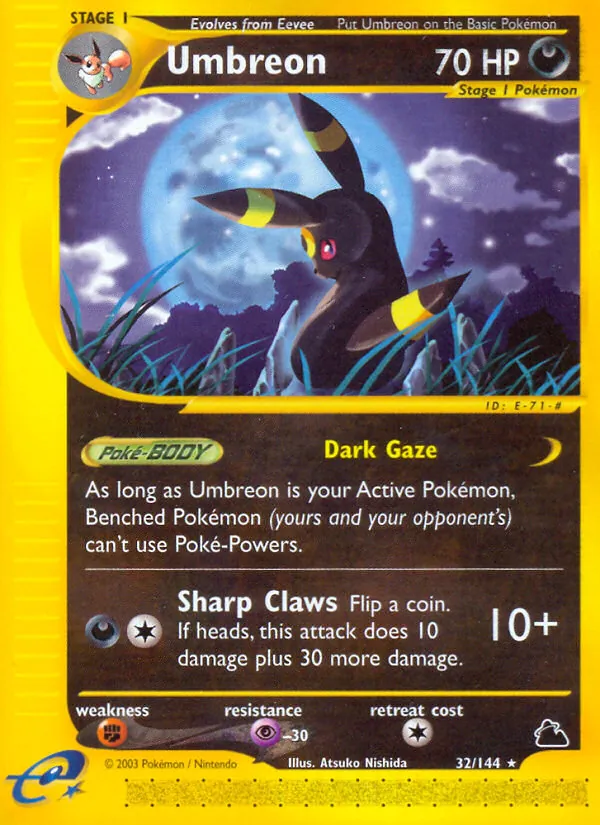 Umbreon (Skyridge #32/144)