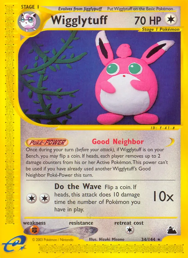 Wigglytuff (Skyridge #34/144)