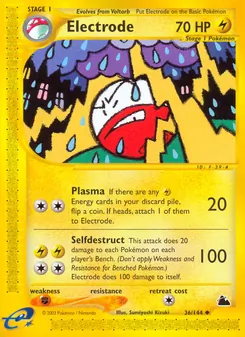 Electrode (Skyridge #36/144)
