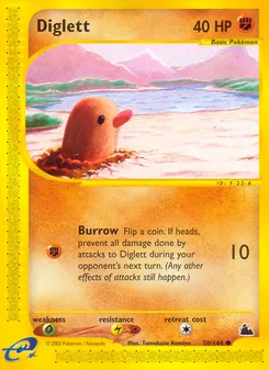 Diglett (Skyridge #50/144)