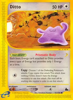 Ditto (Skyridge #51/144)