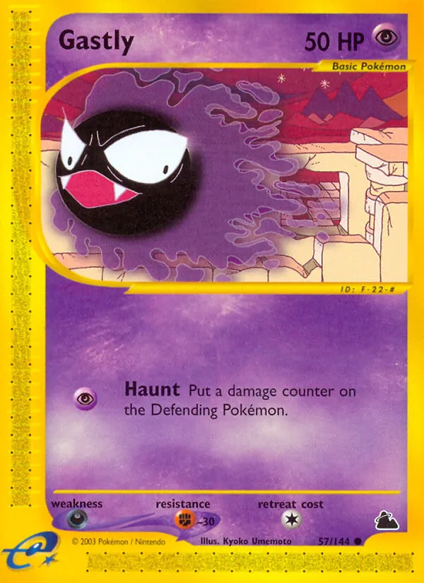 Gastly (Skyridge #57/144)