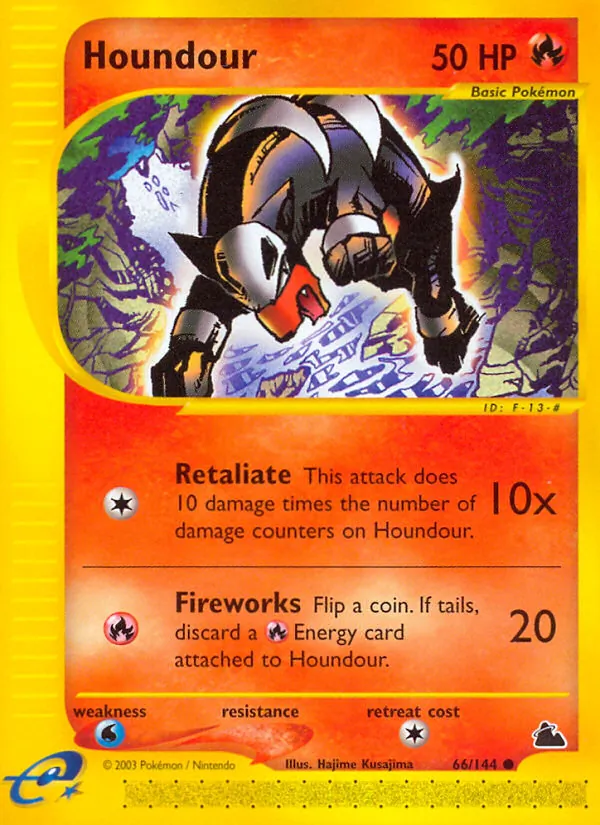Houndour (Skyridge #66/144)