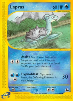 Lapras (Skyridge #71/144)