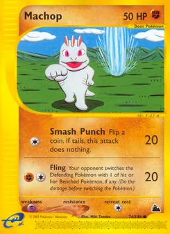 Machop (Skyridge #74/144)