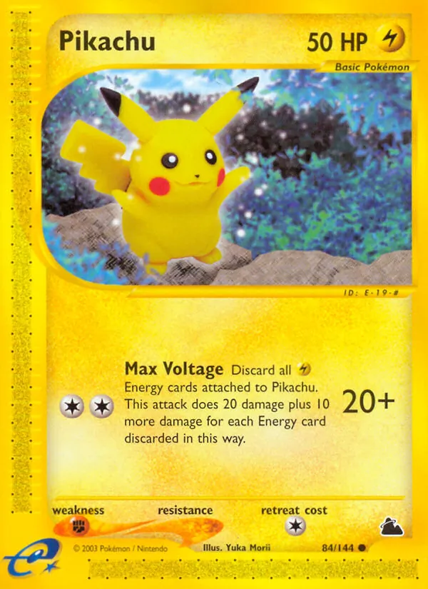 Pikachu (Skyridge #84/144)