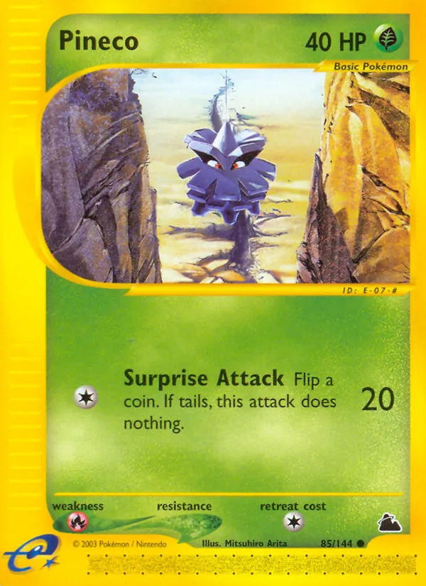 Pineco (Skyridge #85/144)