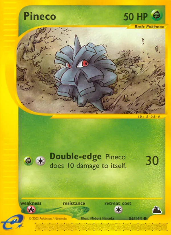 Pineco (Skyridge #86/144)