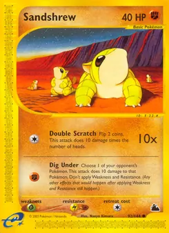Sandshrew (Skyridge #92/144)
