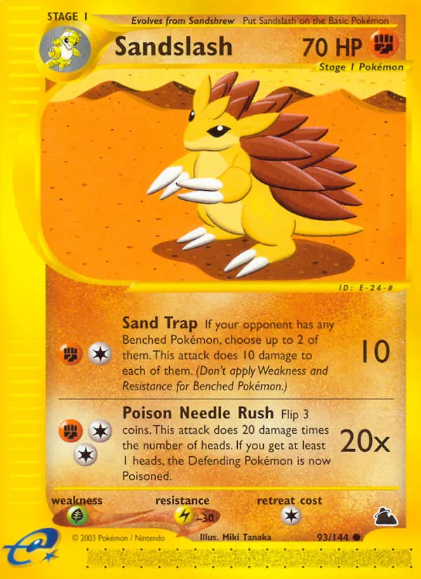 Sandslash (Skyridge #93/144)