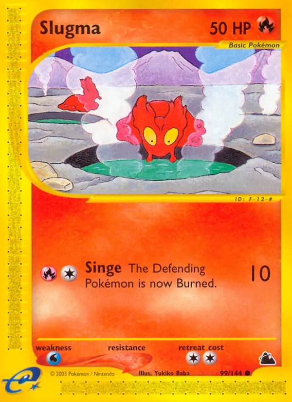 Slugma (Skyridge #99/144)