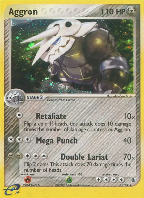 Aggron (EX Ruby & Sapphire #1/109)