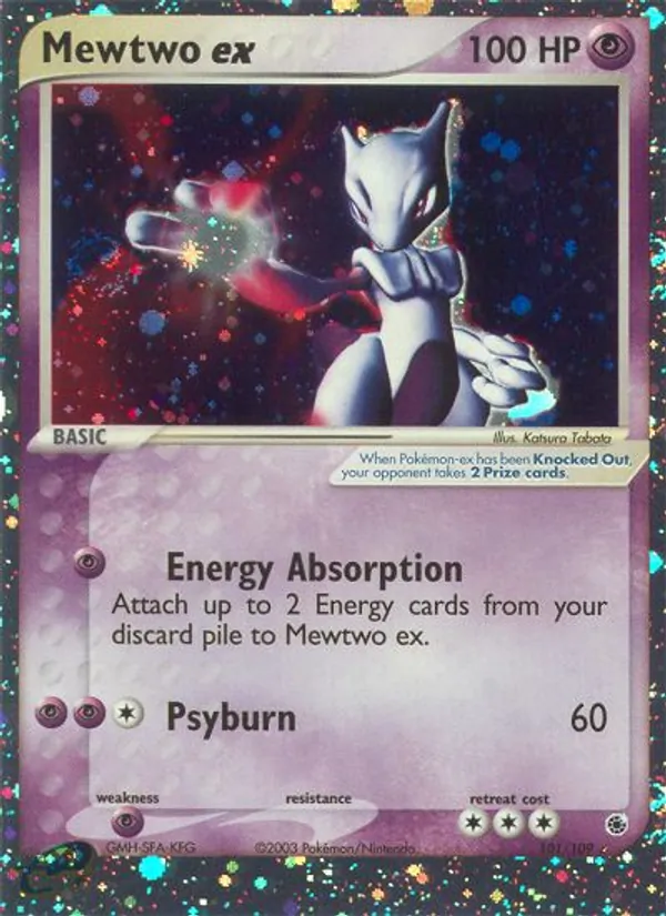 Mewtwo ex (EX Ruby & Sapphire #101/109)