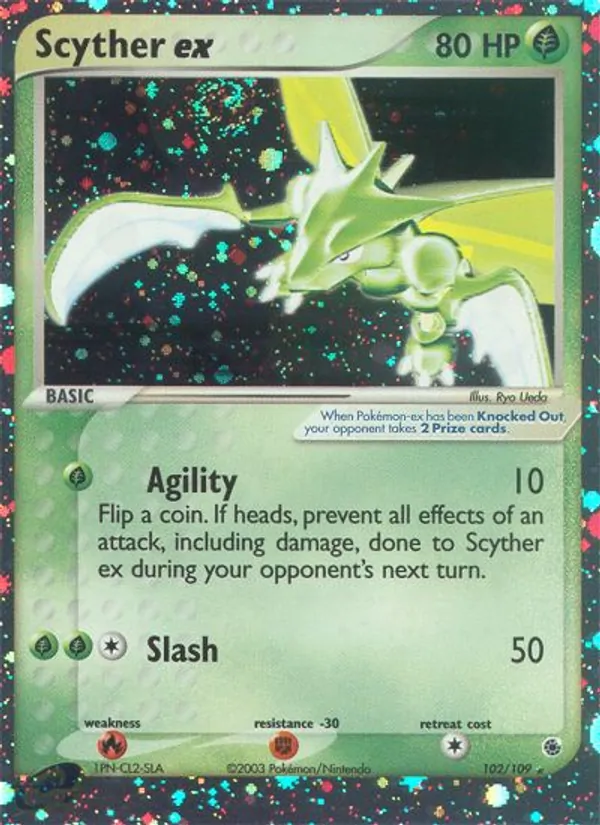 Scyther ex (EX Ruby & Sapphire #102/109)