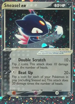 Sneasel ex (EX Ruby & Sapphire #103/109)