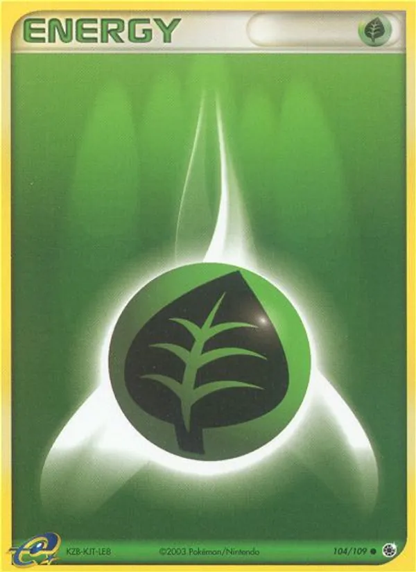 Grass Energy (EX Ruby & Sapphire #104/109)