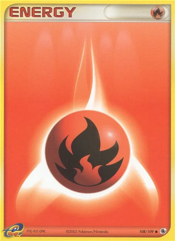 Fire Energy (EX Ruby & Sapphire #108/109)