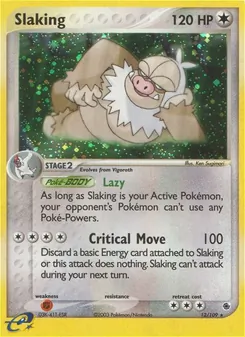 Slaking (EX Ruby & Sapphire #12/109)