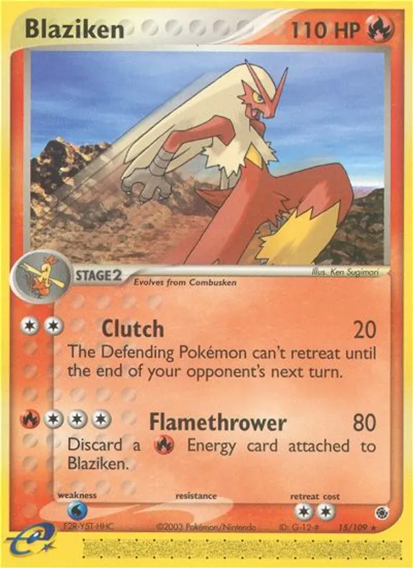 Blaziken (EX Ruby & Sapphire #15/109)