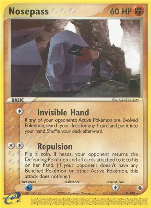 Nosepass (EX Ruby & Sapphire #18/109)