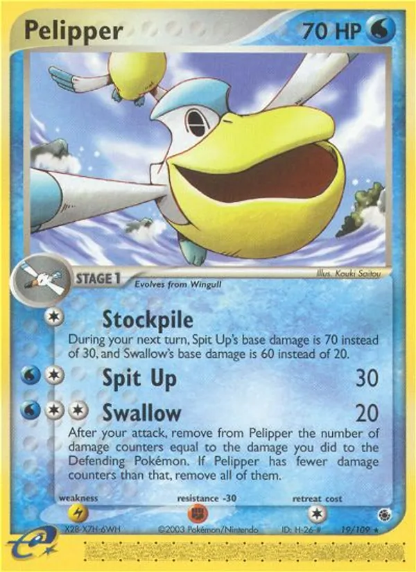 Pelipper (EX Ruby & Sapphire #19/109)