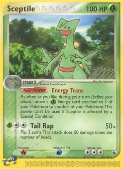 Sceptile (EX Ruby & Sapphire #20/109)