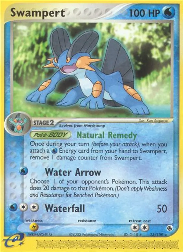 Swampert (EX Ruby & Sapphire #23/109)