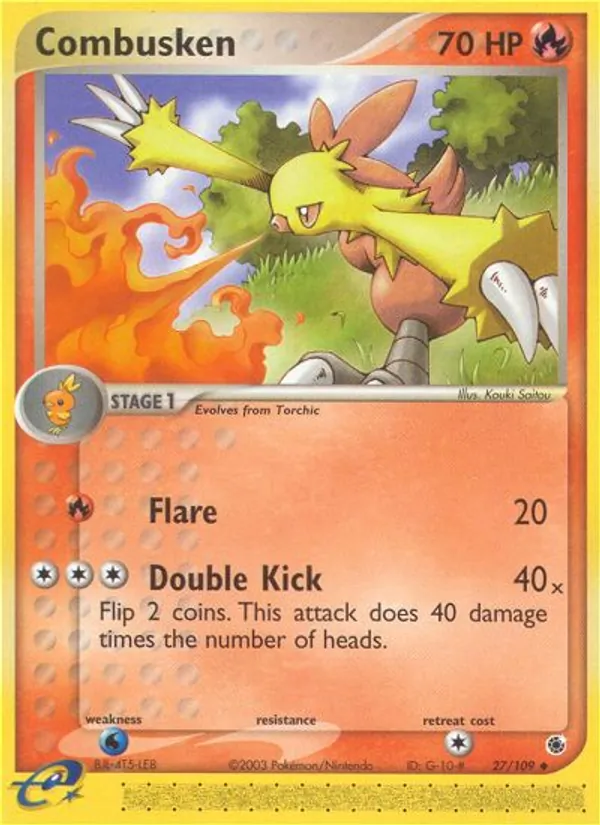 Combusken (EX Ruby & Sapphire #27/109)