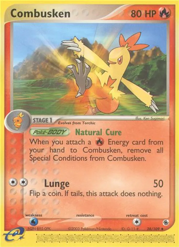 Combusken (EX Ruby & Sapphire #28/109)