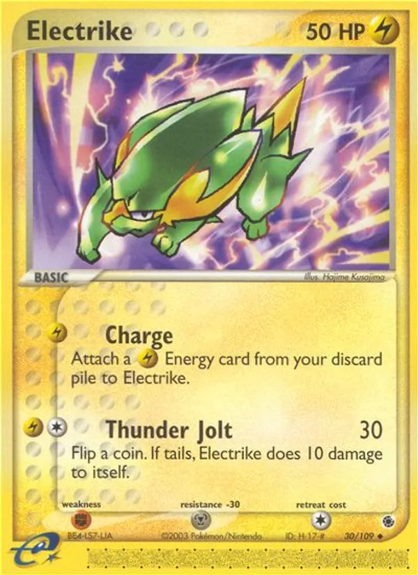 Electrike (EX Ruby & Sapphire #30/109)