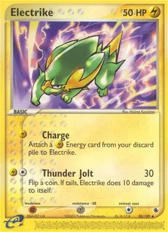 Electrike (EX Ruby & Sapphire #30/109)