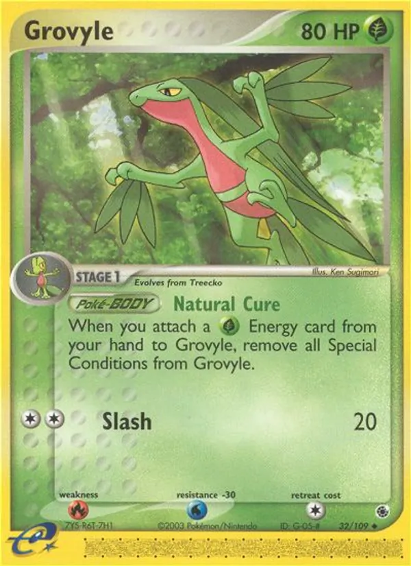 Grovyle (EX Ruby & Sapphire #32/109)