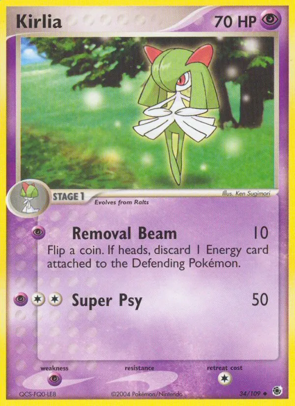 Kirlia (EX Ruby & Sapphire #34/109)