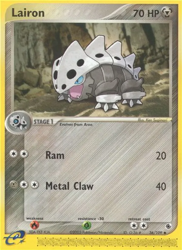 Lairon (EX Ruby & Sapphire #36/109)