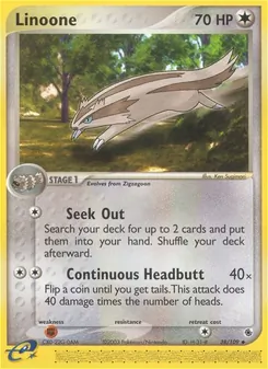 Linoone (EX Ruby & Sapphire #38/109)
