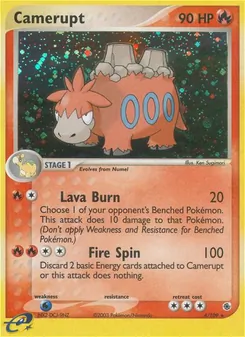 Camerupt (EX Ruby & Sapphire #4/109)