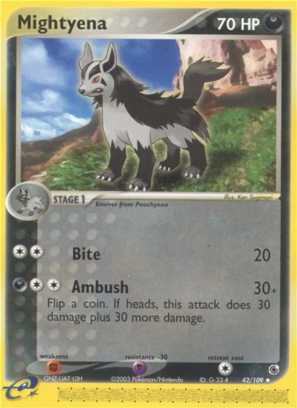 Mightyena (EX Ruby & Sapphire #42/109)