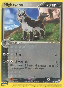 Mightyena (EX Ruby & Sapphire #42/109)