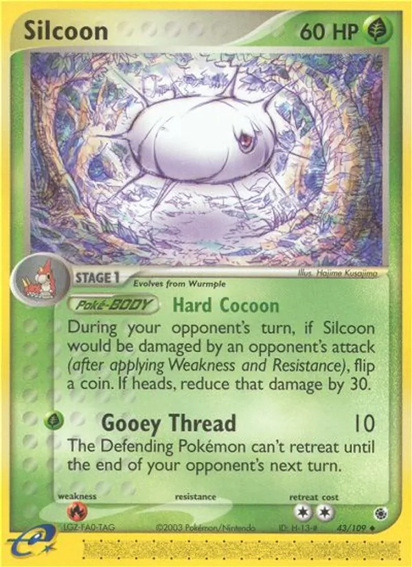 Silcoon (EX Ruby & Sapphire #43/109)