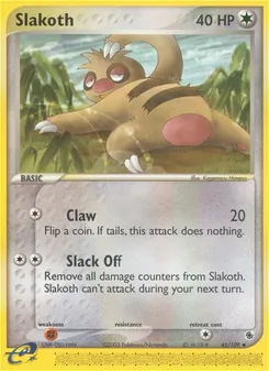Slakoth (EX Ruby & Sapphire #45/109)