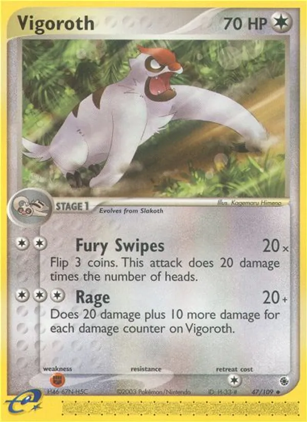 Vigoroth (EX Ruby & Sapphire #47/109)