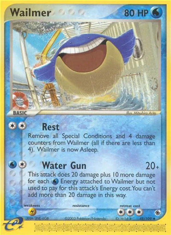 Wailmer (EX Ruby & Sapphire #48/109)